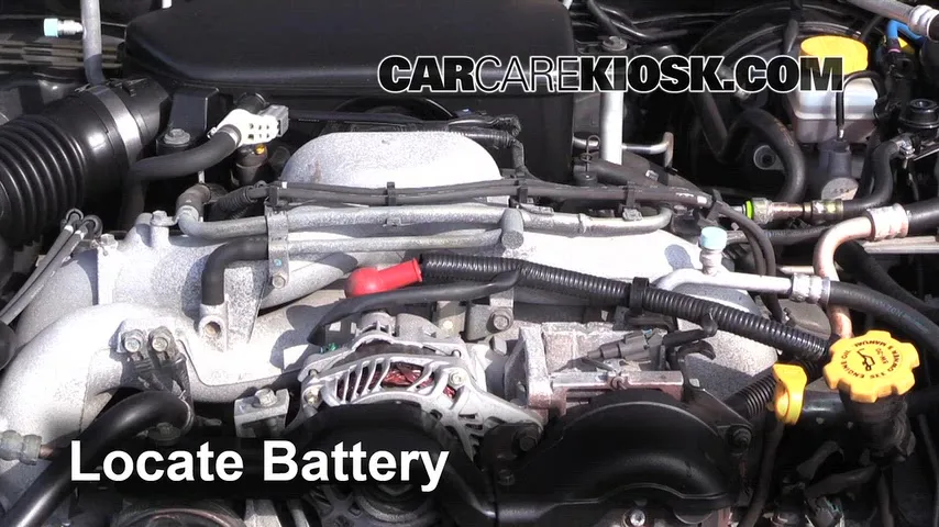 2007 Subaru Impreza 2.5i 2.5L 4 Cyl. Sedan Battery Jumpstart
